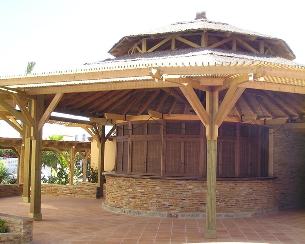 Estructuras de madera - Club Social Islantilla 2