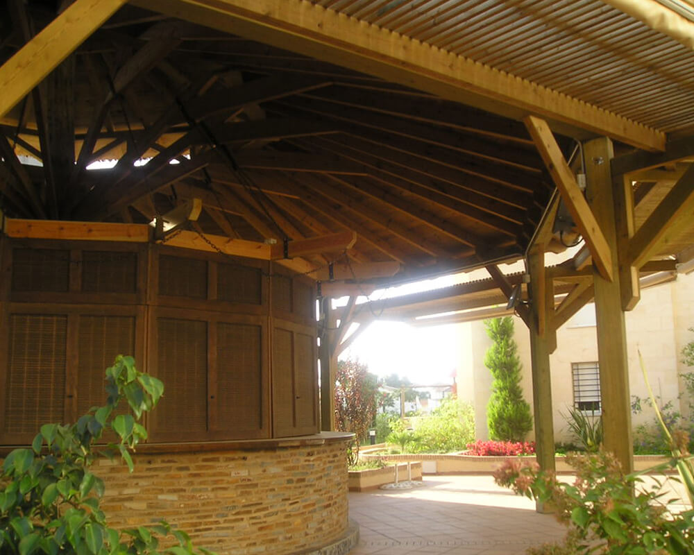 Estructuras de madera - Club Social Islantilla 3